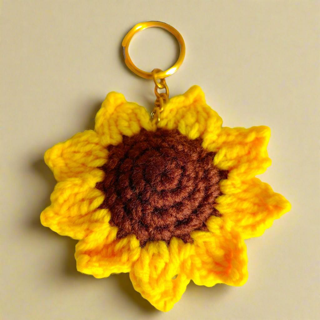 Handmade Crochet Keychains for Women, Girls, and Kids - Funky Designs Like Watermelon, Ice Cream & Strawberry | Cute, Small & Trendy Keychain Gifts