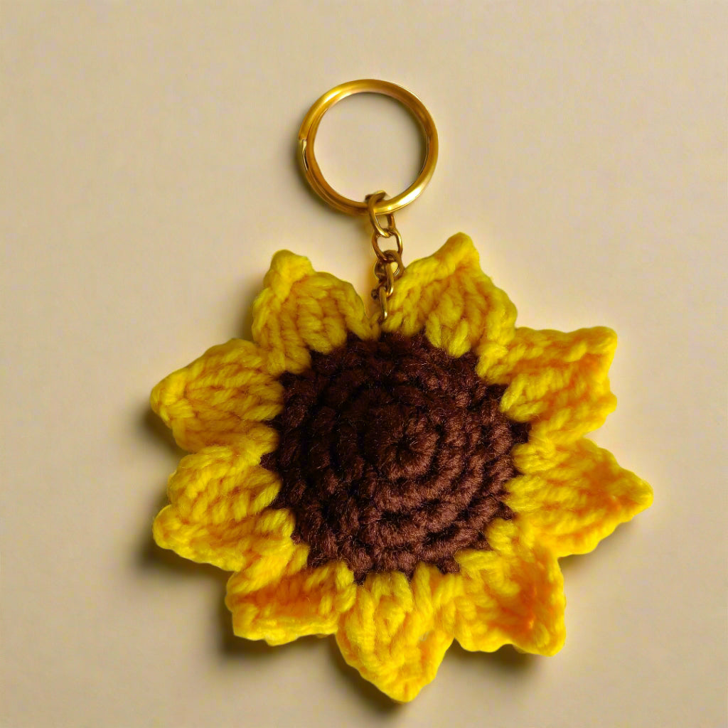 Handmade Crochet Keychains for Women, Girls, and Kids - Funky Designs Like Watermelon, Ice Cream & Strawberry | Cute, Small & Trendy Keychain Gifts