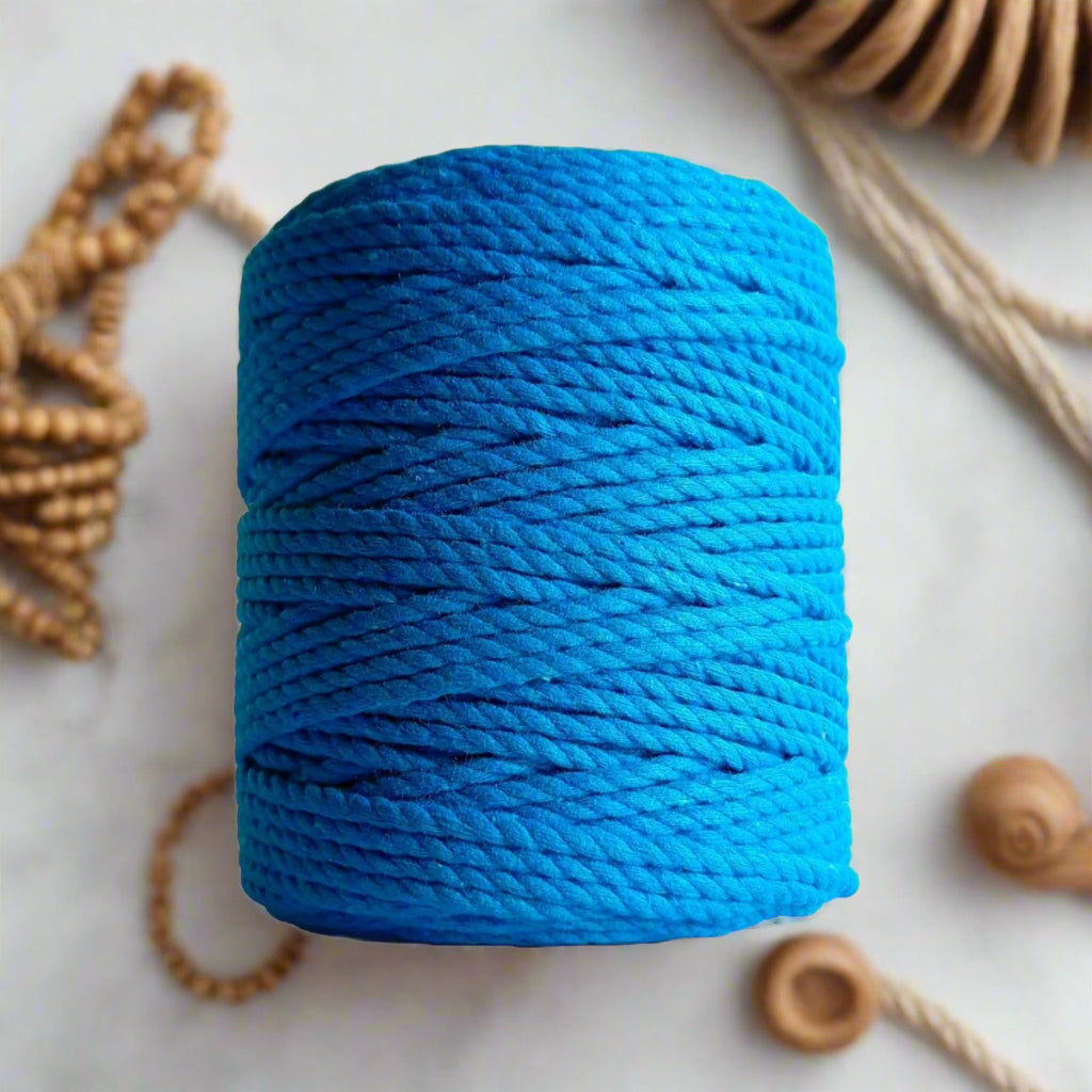 3mm Natural Cotton Macrame Cord | Macrame Dori for DIY Crafts, Wall Hangings, Plant Hangers & More