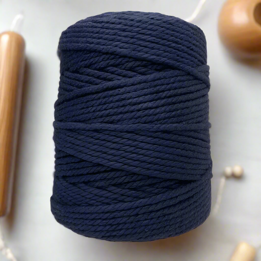 3mm Natural Cotton Macrame Cord | Macrame Dori for DIY Crafts, Wall Hangings, Plant Hangers & More
