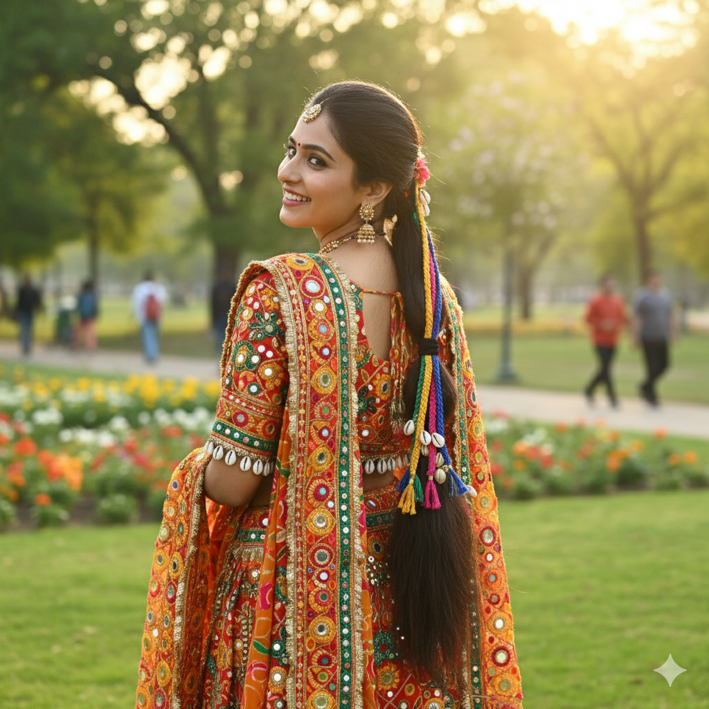 Avnyara Colorful Festive Hair Accessories 4 Braids Hair Band  (Multicolor)