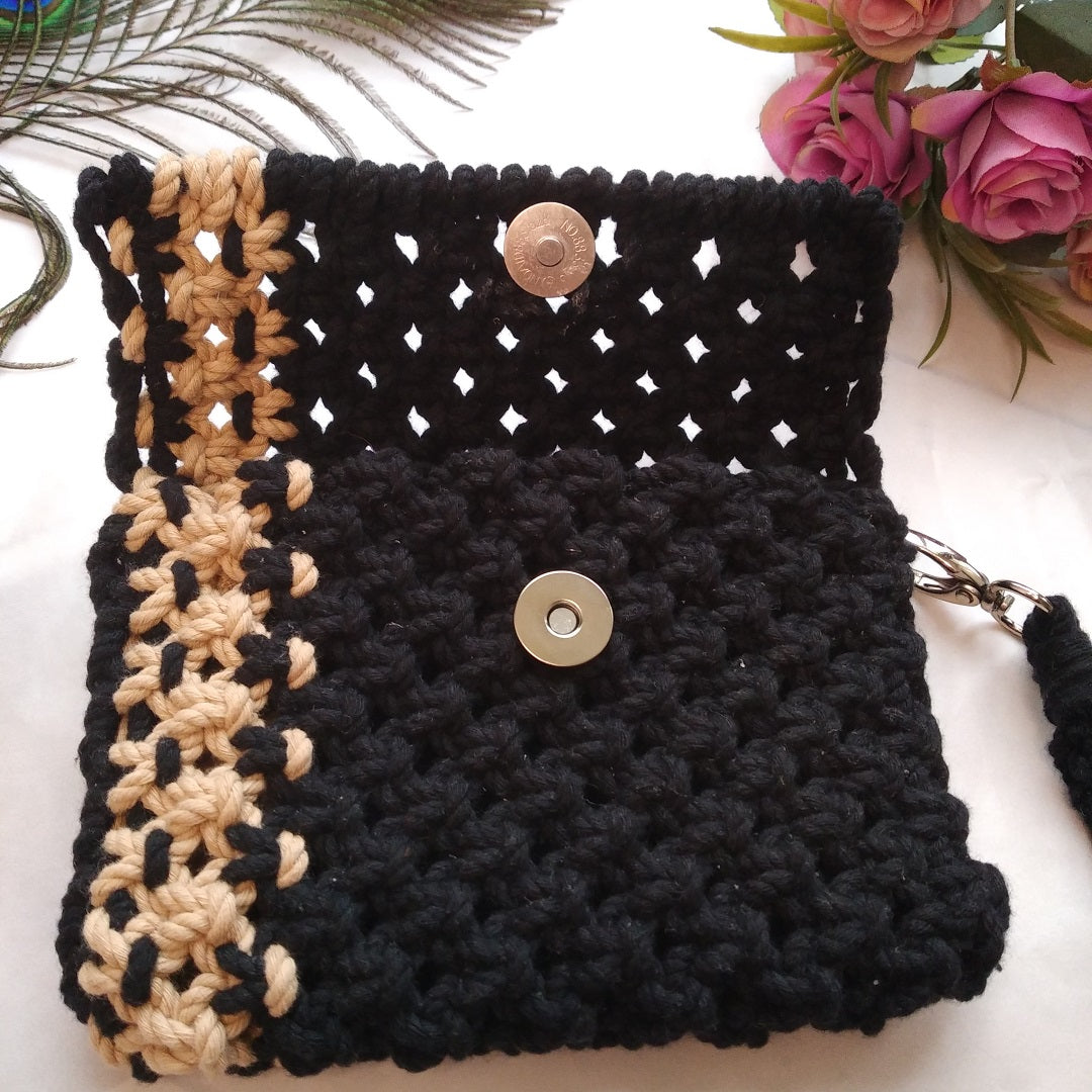 Handcrafted Cards Wallet for Women | Stylish Credit Card Holder with Magnetic Closure | Compact Ladies Wallet for Cash & Cards