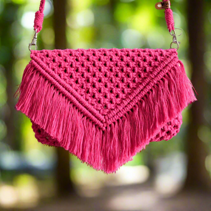 Hot pink Sling Bag for women