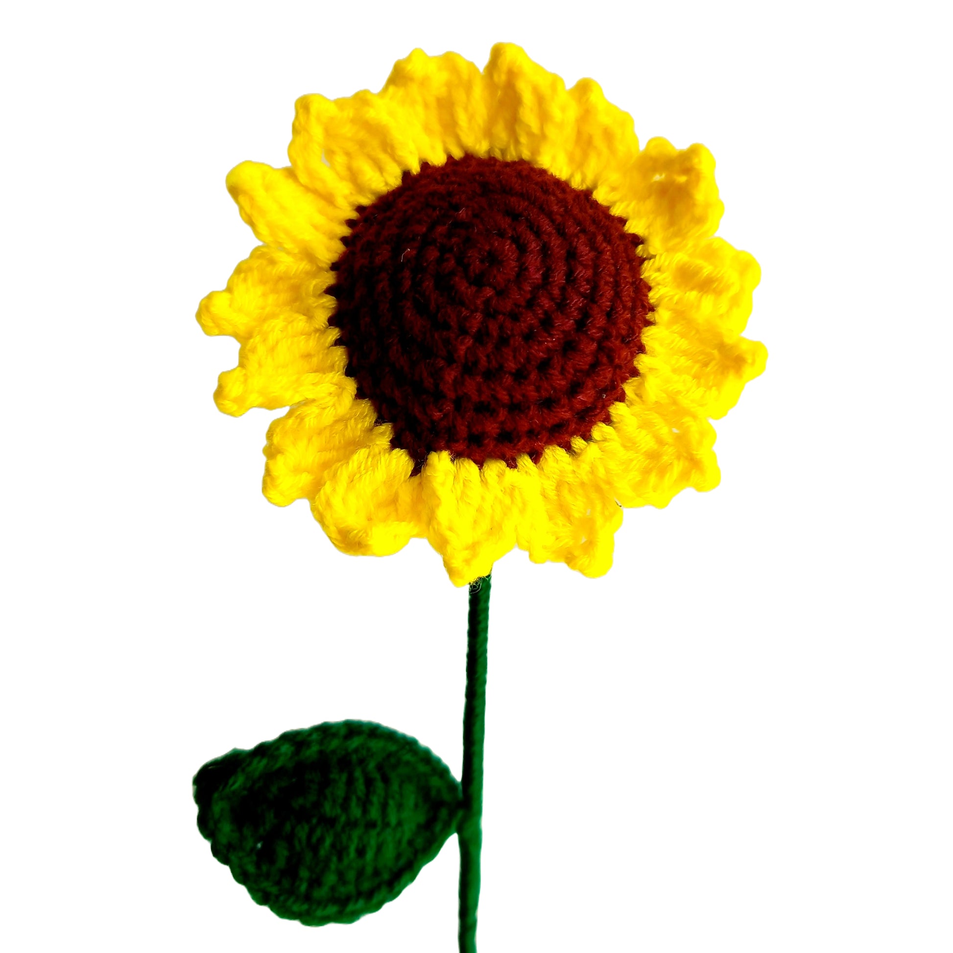 Handmade Crochet Sunflowers | Forever Flowers Bouquet for Home Decor, Gifts & Special Occasions