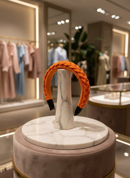 Macrame Braided Hairband for Girls & Teens | Handmade Cotton Headband | Hair Accessories for Women