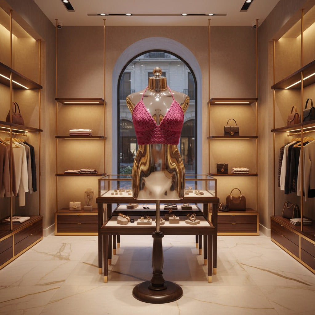 Avnyara Crochet Bralette Top for Women – Handcrafted in India, Sizes S-XL – Made to Order, Delivery 15–20 Days