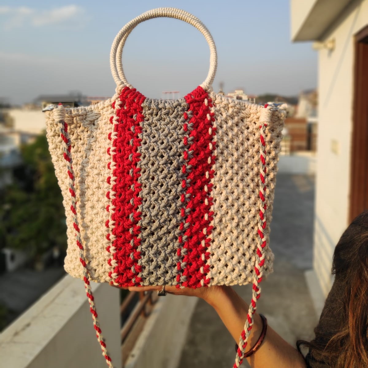 WOW!! Very Easy New Design Macrame Bag | Handmade Macrame Bag | Macrame  Handbag Easy DIY Tutorial #3 - YouTube