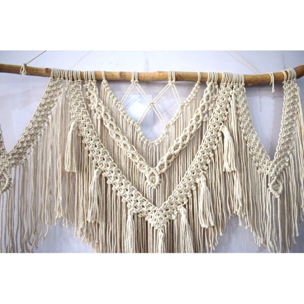 Large Handcrafted Boho Chic Macrame Wall Hanging