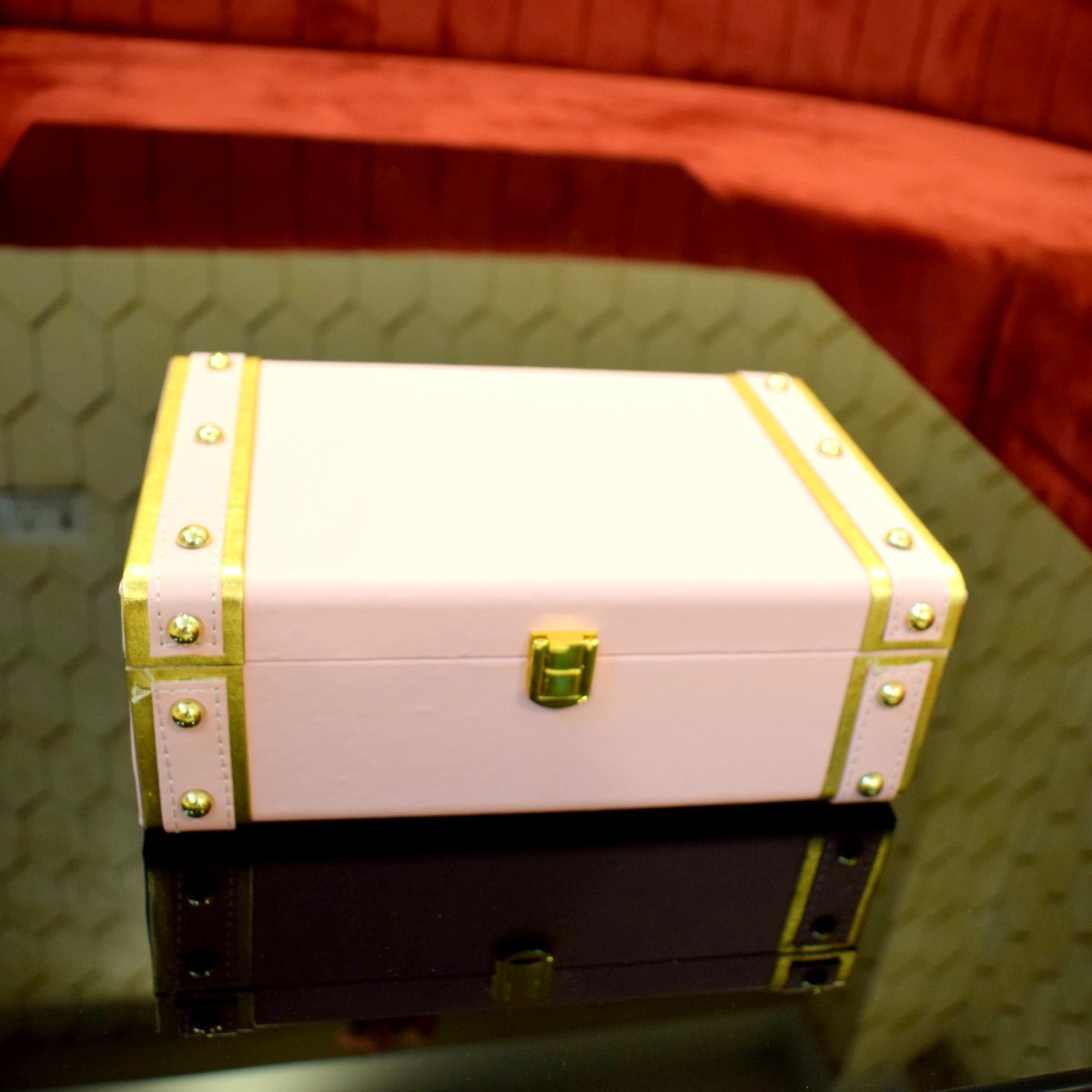 Decorating with vintage Louis Vuitton trunks